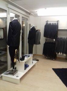 Bild Blazer und Schaufenster